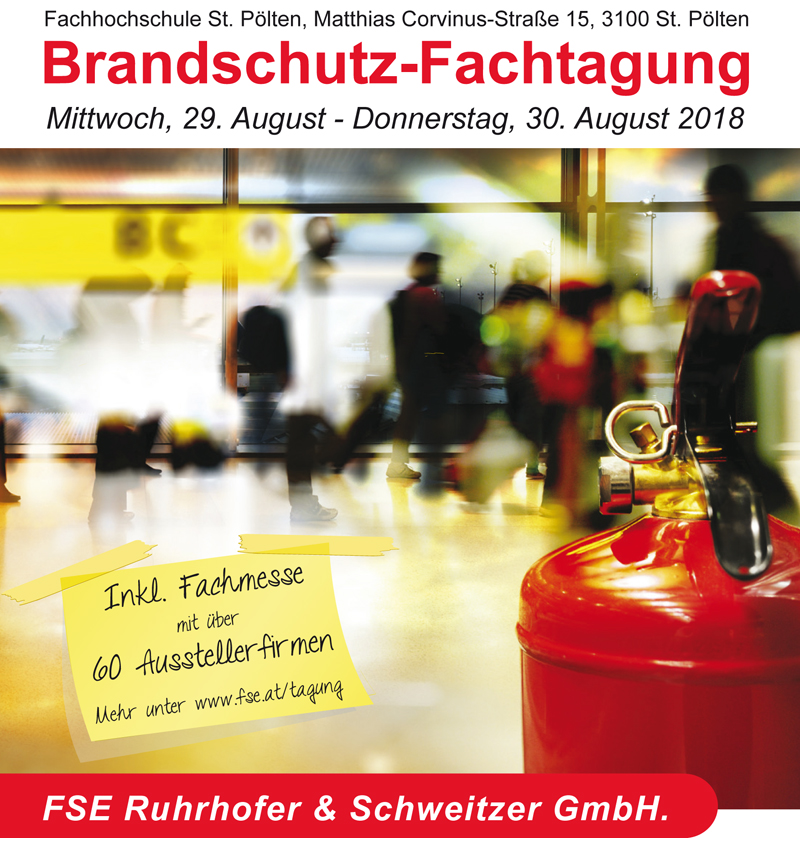 St Pölten Brandschutz-Fachtagung 2018